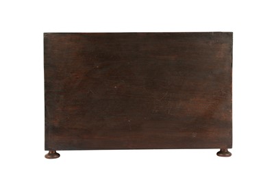 Lot 39 - A LATE 17TH / EARLY 18TH CENTURY INDO-PORTUGUESE ROSEWOOD AND IVORY TABLE CABINET