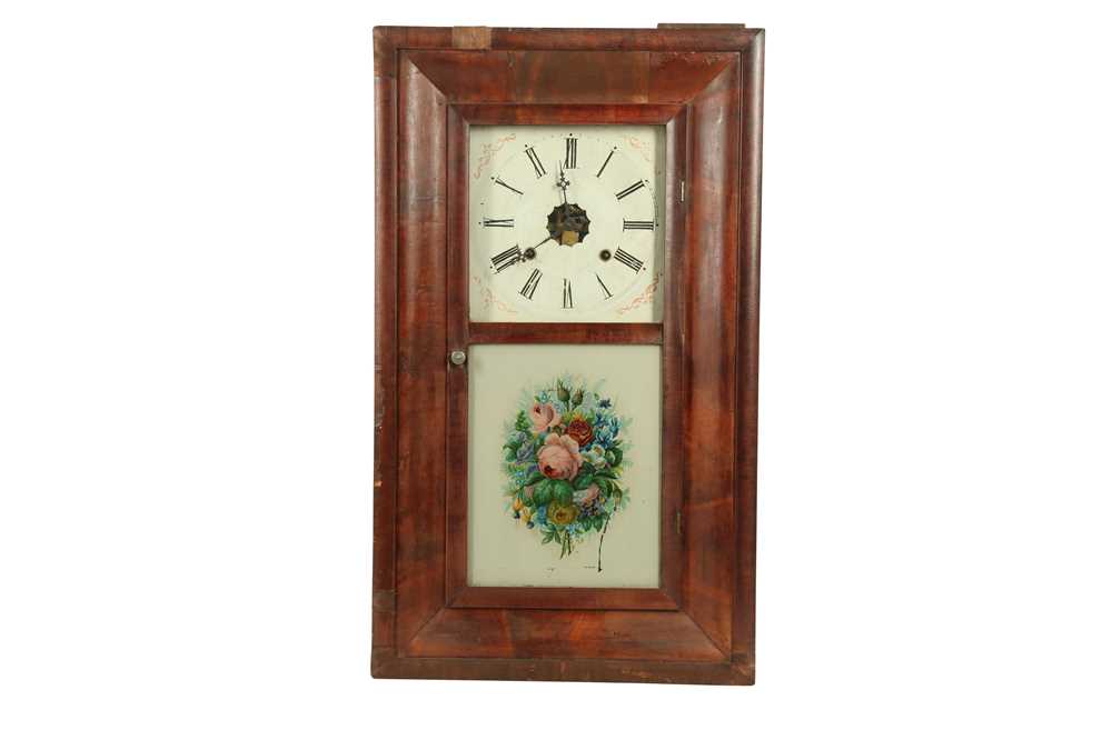 Lot 93 - CLOCKS: AN AMERICAN WALL CLOCK BY THE ANSON BRASS AND COPPER COMPANY, LATE 19TH/EARLY 20TH CENTURY