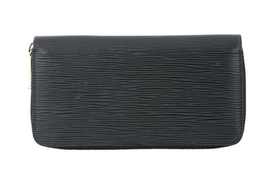 Lot 447 - Louis Vuitton Black Epi Zippy Wallet