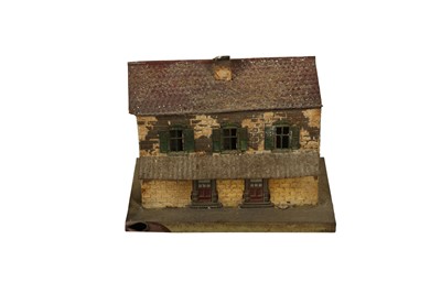 Lot 204 - TOYS: A GERMAN TIN PLATE SIGNAL, LATE 19TH/EARLY 20TH CENTURY