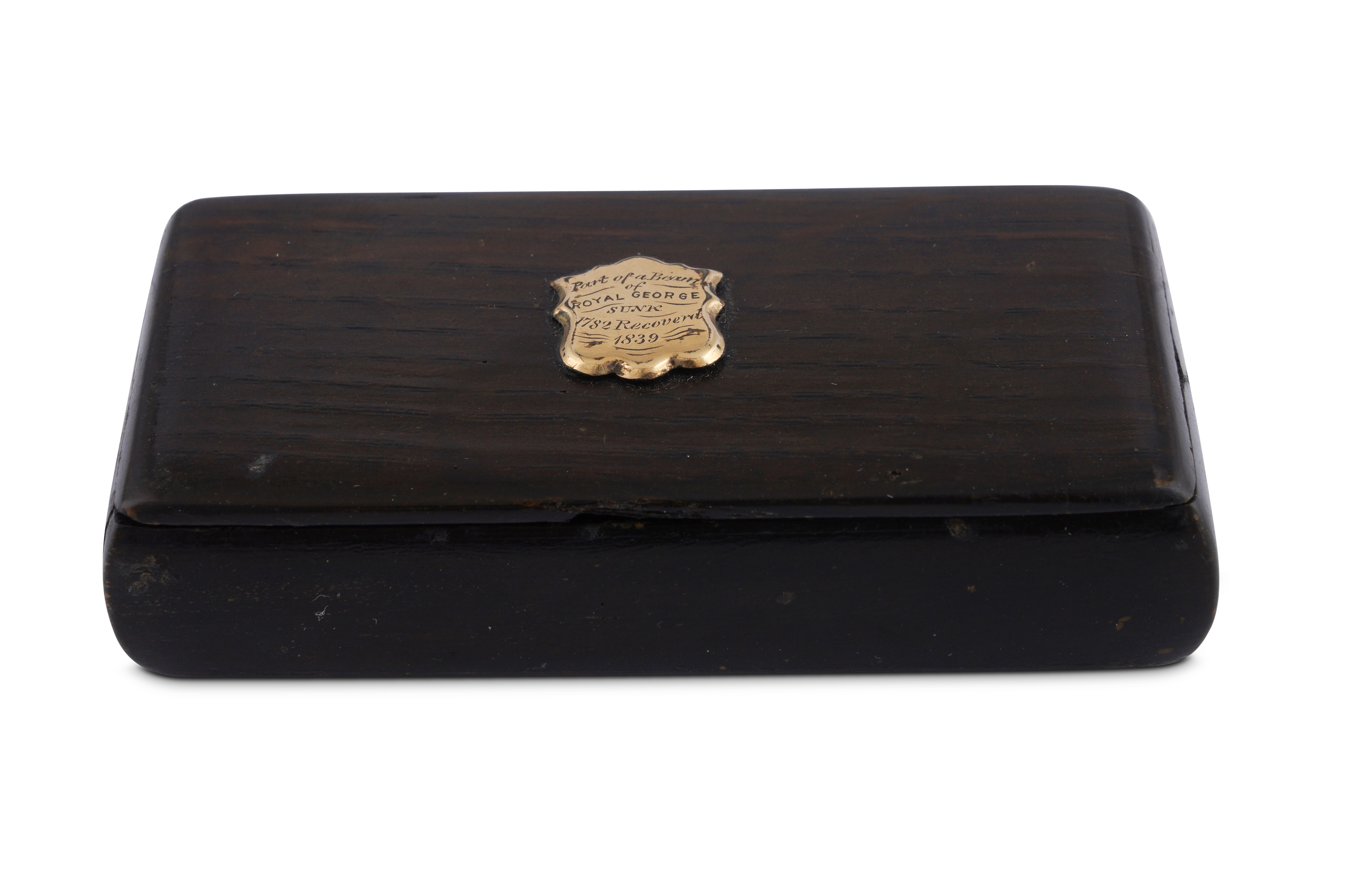 Lot 596 - AN EARLY 19TH CENTURY VICTORIAN YELLOW METAL