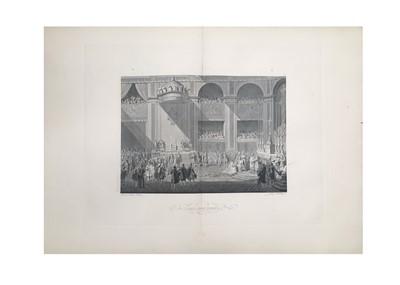 Lot 596 - [Isabey (Jean-Baptiste); Fontaine (P.-F.-L.) Le Sacre de S.M. L'Empereur Napoléon, 1805-1815.