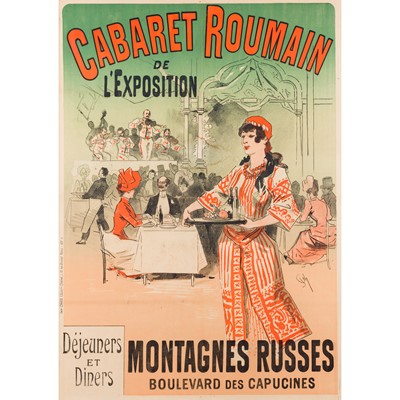 Lot 1677 - Cheret (Jules) Cabaret Roumain de l’Exposition