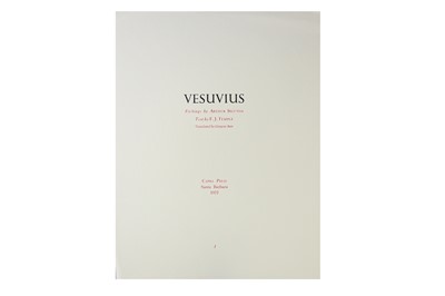 Lot 1534 - Secunda (Arthur, ill.) & Temple (F.J.) Vesuvius