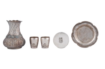 Lot 612 - A MIXED GROUP OF 20TH CENTURY EGYPTIAN SILVER