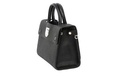 Lot 473 - Christian Dior Black Mini Diorever Bag