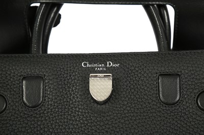 Lot 473 - Christian Dior Black Mini Diorever Bag
