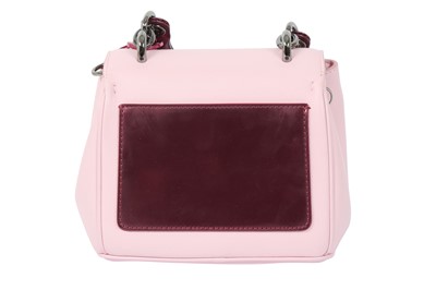Lot 2 - Christian Dior Pink Be Dior Micro Bag