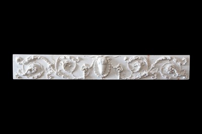 Lot 115 - A LARGE ADAM STYLE ENGLISH MARBLE RELIEF, PROBABLY 18TH CENTURY
