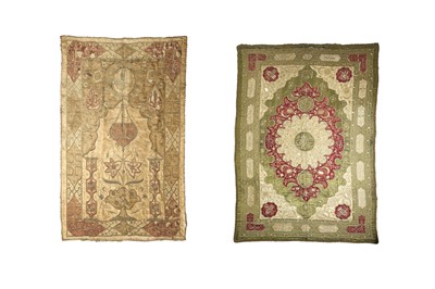 Lot 390 - TWO LARGE OTTOMAN WALL HANGINGS