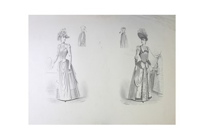 Lot 1689 - Fashion & Costume.- A large collection of prints