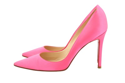 Lot 54 - Christian Louboutin Neon Pink Heeled Pump - Size 41