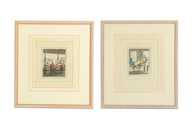 Lot 722 - TWO AQUATINTS: ONE FROM 'THE EUROPEAN IN INDIA' AND THE OTHER FEATURING MARQUIS WELLESLEY