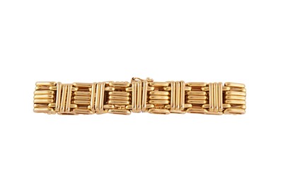 Lot 171 - Uno A Erre | A fancy-link gold bracelet, 1991