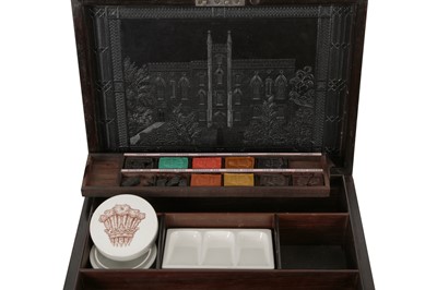Lot 134 - A Collection of 19th Century / Early 20th Century Artist's Paint Boxes