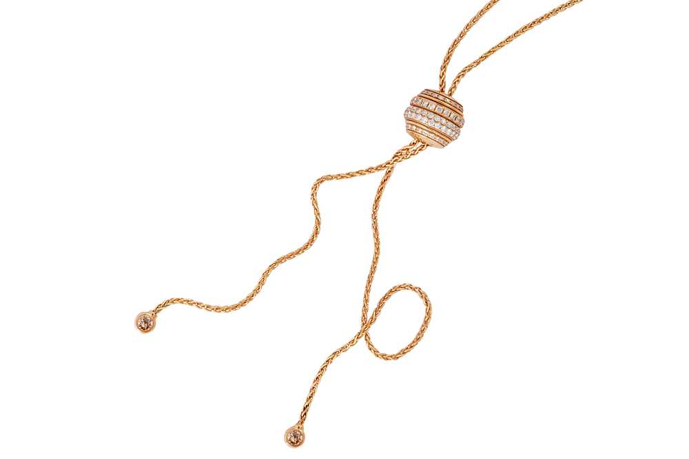 Lot 22 - Piaget | A diamond-set 'Possession Classique' pendant necklace, 2016