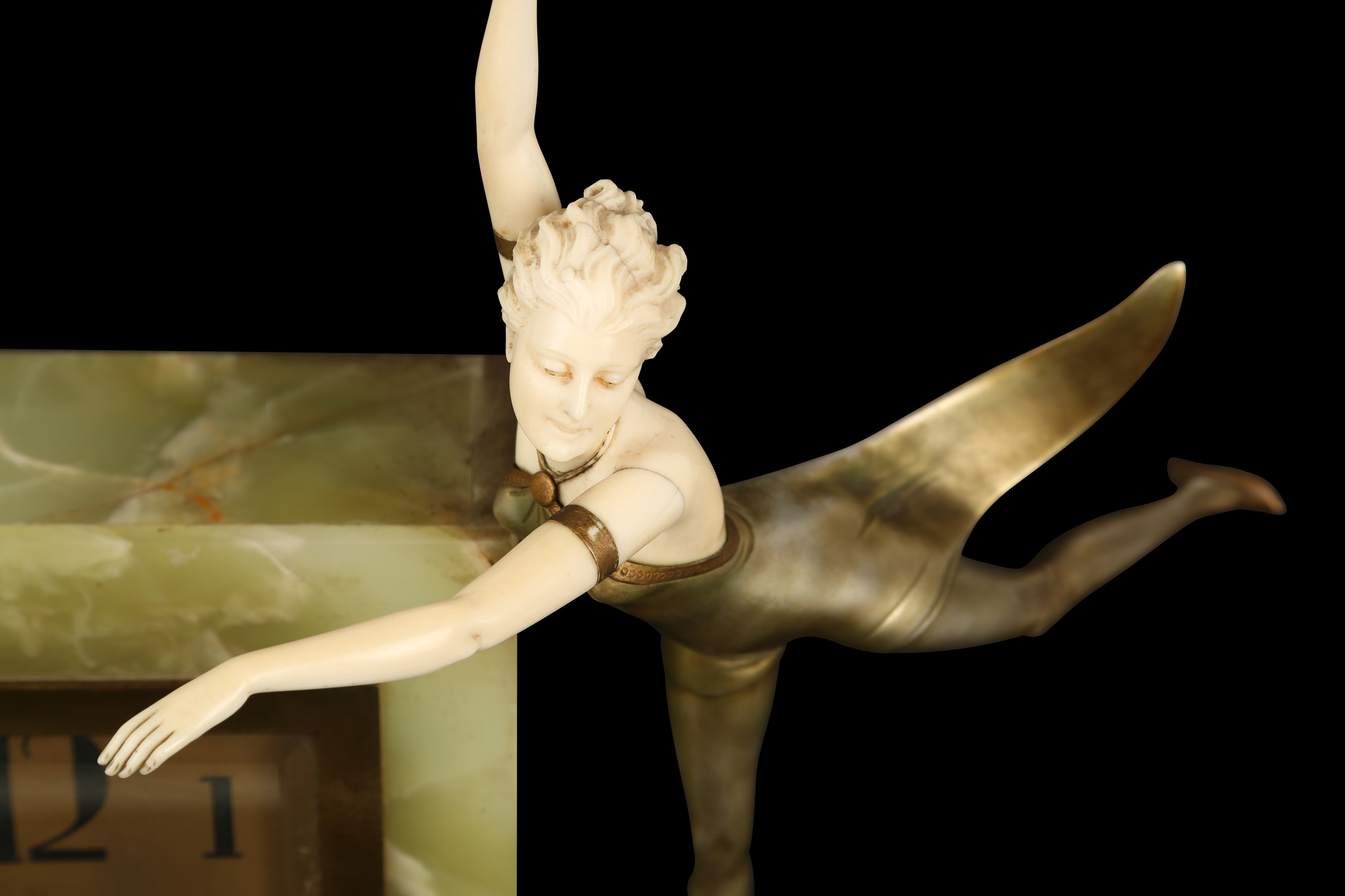Lot 165 - FERDINAND PREISS (1882-1943): A RARE CLOCK