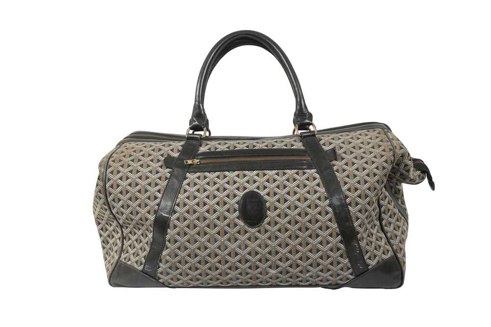 Lot 366 - Goyard Black Croisiere Travel Bag