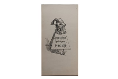 Lot 1612 - Punch: Original pen & ink Sketches, [1874]