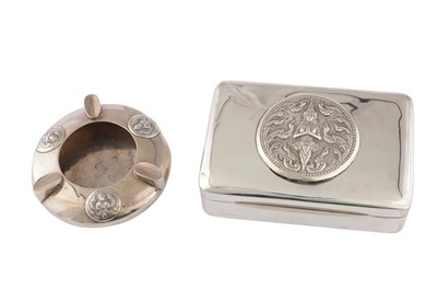 Lot 865 - A MIXED GROUP OF LATE 20TH CENTURY THAI SILVER, BANGKOK CIRCA 1970 BY ALEX AND CO