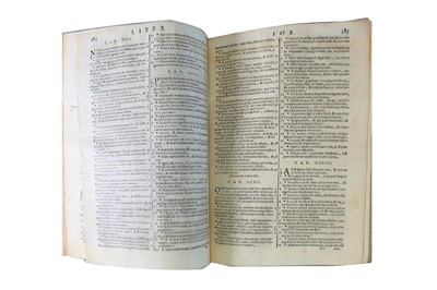 Lot 1500 - Biblia Sacra. 1648