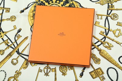 Lot 379 - Hermes Silk Scarf 'Les Clefs' Silk Scarf