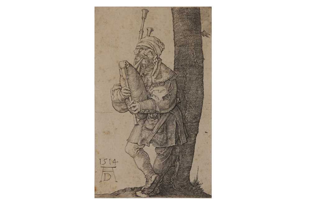 Lot 1685 - Dürer (Albrecht) The Bagpiper, 1514.