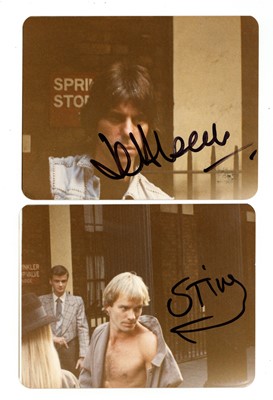 Lot 1198 - Sting & Jeff Beck