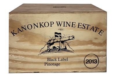 Lot 639 - Kanonkop Black label Pinotage  2013