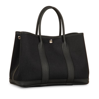 Lot 397 - Hermès Noir Militaire Sport Garden Party 30