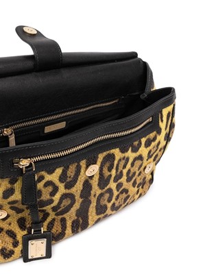 Lot 149 - Dolce & Gabbana Leopard Print Top Handle Bag