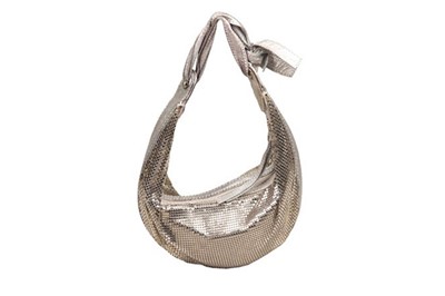 Lot 454 - Chloe Silver Chain Mesh Mini Hobo Bag