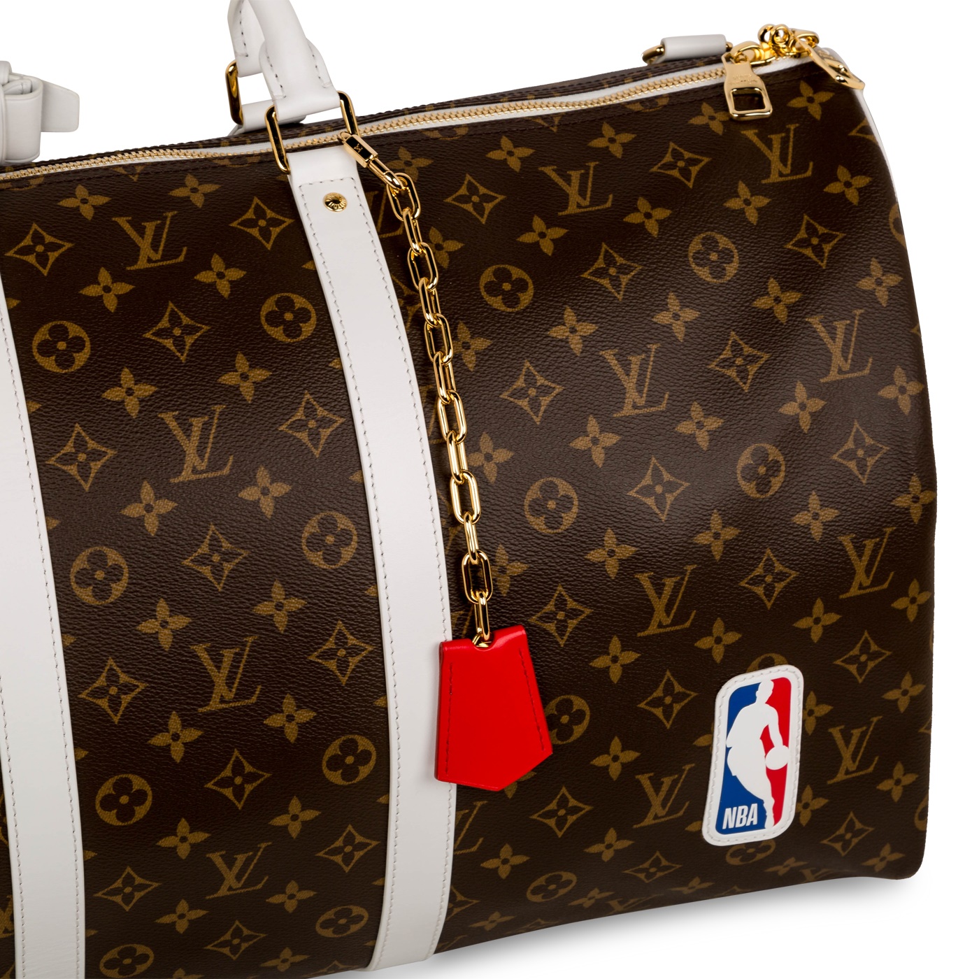 Louis Vuitton X NBA Black 50 Keepall  Tailored Styling