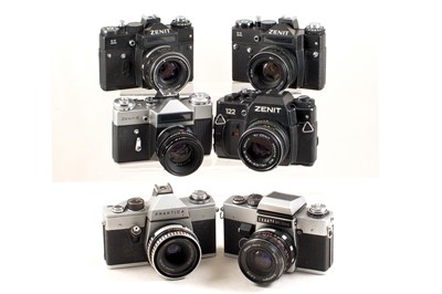 Lot 250 - Group of Zenit & Other Cameras.