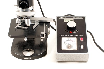 Lot 330 - Nikon S Illuminated Microscope.