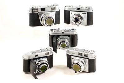 Lot 271 - Group of Kodak Retina & Retinette Cameras inc IIc.