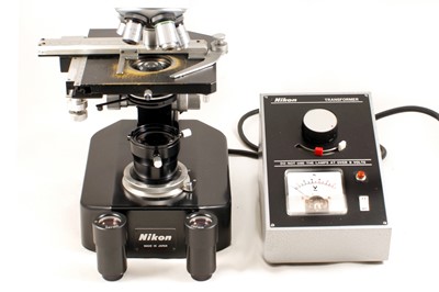 Lot 331 - Nikon S Illuminated Microscope.