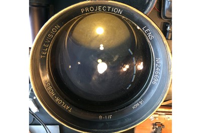 Lot 186 - MASSIVE Taylor Hobson 14inch f1.8 Television Projection Lens.