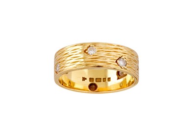 Lot 106 - Kutchinsky | A gold and diamond ring, 1964-65