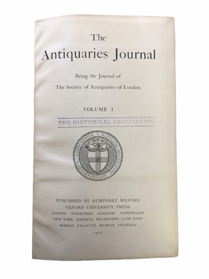 Lot 162 - The Antiquaries Journal.