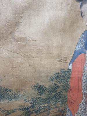Lot 23 - QIU YING (follower of, 1494 – 1552); WANG ZHENPENG (follower of 13-14th C.); ANONYMOUS.