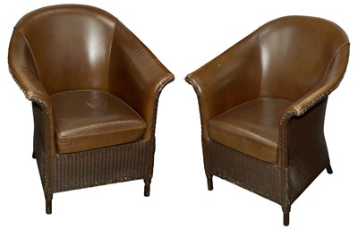 Lot 1043 - A PAIR OF CONTEMPORARY VINCENT SHEPPARD ARMCHAIRS