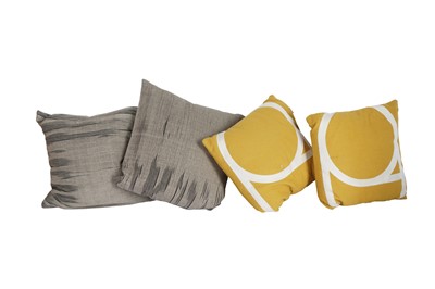 Lot 985 - A COLLECTION OF FOUR CUSHIONS, CONTEMPORARY