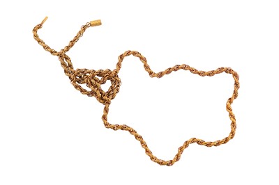 Lot 792 - A MID 19TH CENTURY NECKLACE