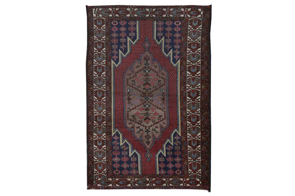 Lot 82 - A MAZLAGHAN RUG, WEST PERSIA