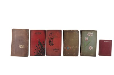 Lot 961 - A COLLECTION OF SIX POSTCARD ALBUMS, EARLY 20TH CENTURY