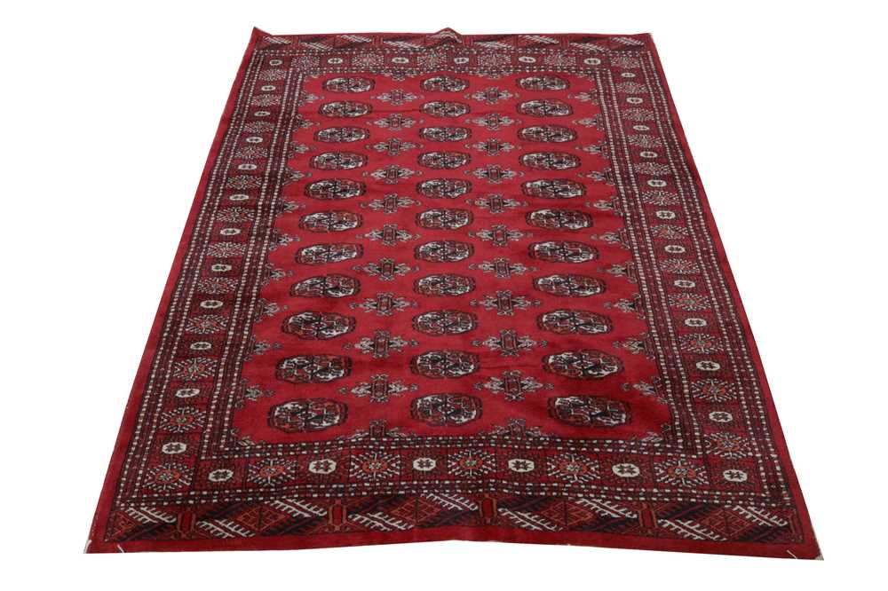 Lot 417 - A PAKISTANI BOKHARA RUG