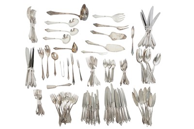 Lot 131 - AN EXTENSIVE WMF SILVER PLATED CANTEEN OF CUTLERY
