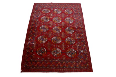 Lot 402 - TWO RUGS, INCLUDING A BOKHARA RUG