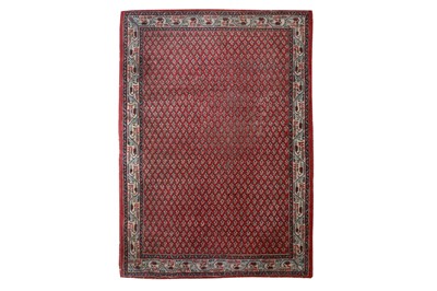 Lot 352 - A SERABAND RUG, WEST PERSIA